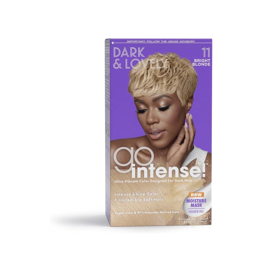 Dark & Lovely Go Intense 11 Bright Blonde Anti-drying Creme Hair color